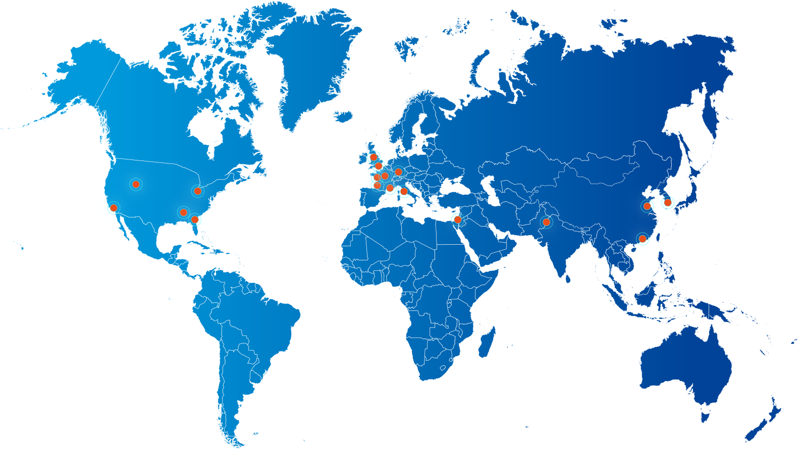 Welco has customers around the world